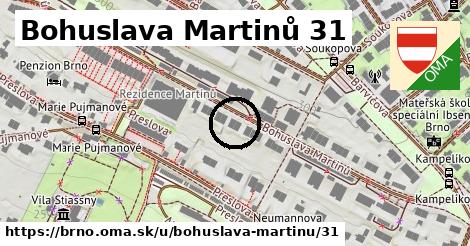 Bohuslava Martinů 31, Brno