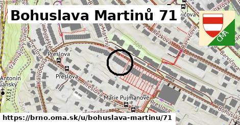 Bohuslava Martinů 71, Brno