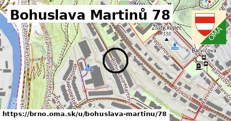 Bohuslava Martinů 78, Brno
