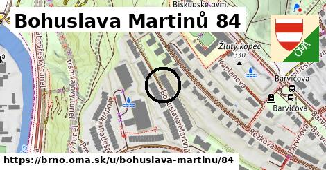 Bohuslava Martinů 84, Brno