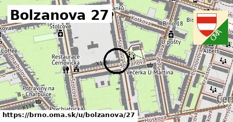 Bolzanova 27, Brno