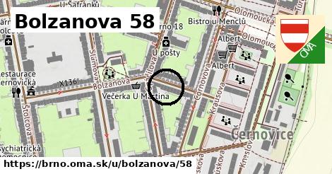 Bolzanova 58, Brno