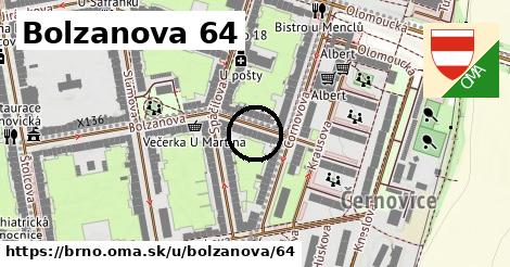 Bolzanova 64, Brno