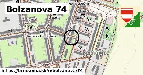 Bolzanova 74, Brno