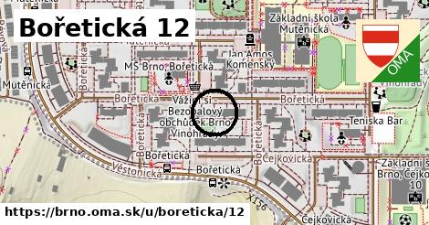 Bořetická 12, Brno
