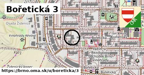 Bořetická 3, Brno