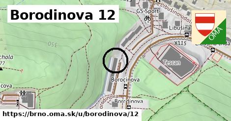 Borodinova 12, Brno