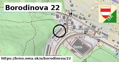 Borodinova 22, Brno