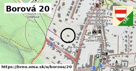 Borová 20, Brno