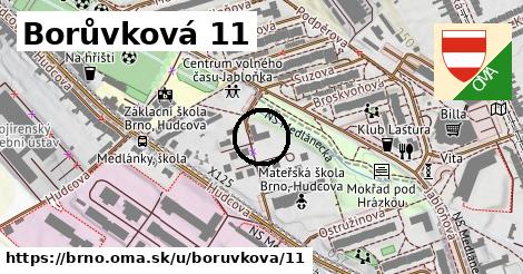 Borůvková 11, Brno