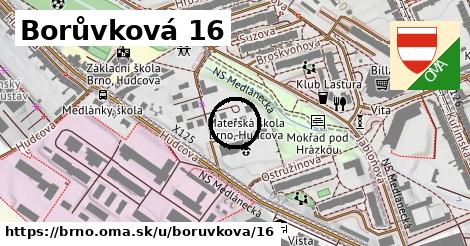 Borůvková 16, Brno