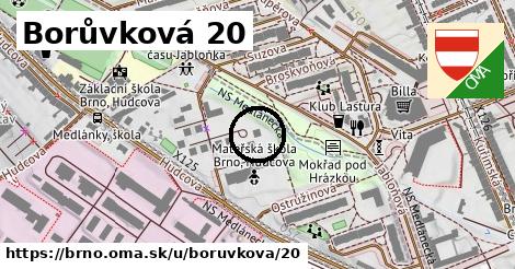 Borůvková 20, Brno