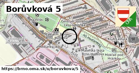 Borůvková 5, Brno