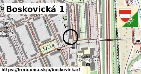 Boskovická 1, Brno