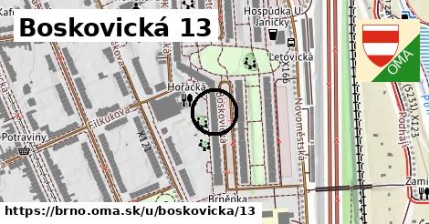 Boskovická 13, Brno
