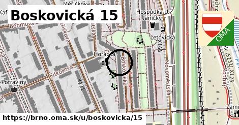 Boskovická 15, Brno