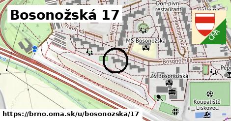 Bosonožská 17, Brno