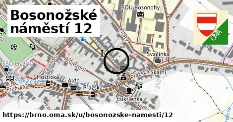 Bosonožské náměstí 12, Brno