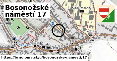 Bosonožské náměstí 17, Brno