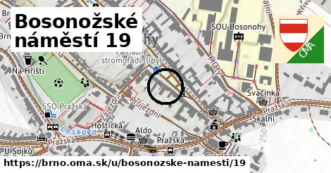 Bosonožské náměstí 19, Brno