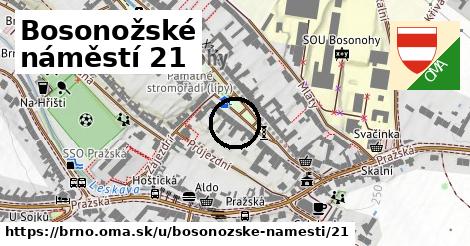 Bosonožské náměstí 21, Brno