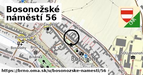 Bosonožské náměstí 56, Brno