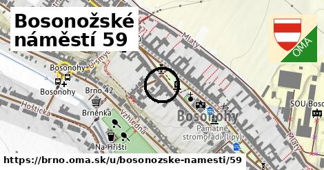 Bosonožské náměstí 59, Brno