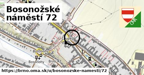 Bosonožské náměstí 72, Brno