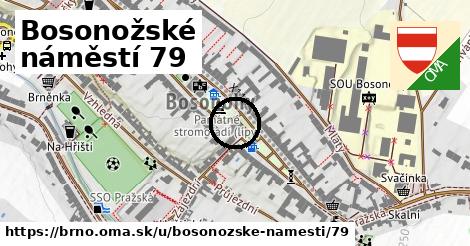 Bosonožské náměstí 79, Brno