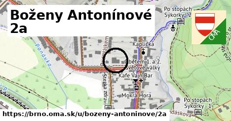 Boženy Antonínové 2a, Brno