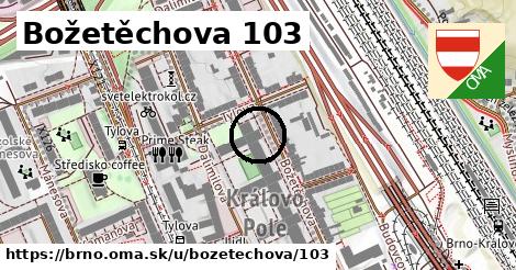 Božetěchova 103, Brno