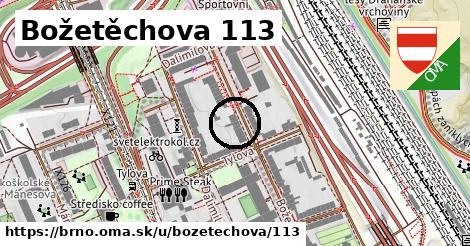 Božetěchova 113, Brno