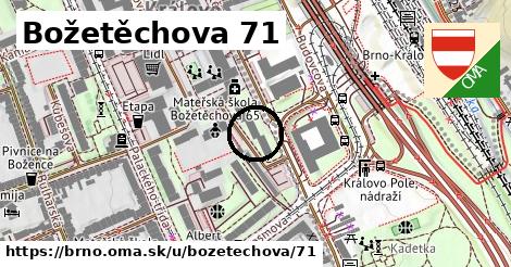 Božetěchova 71, Brno