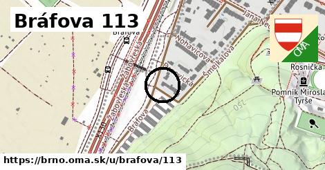 Bráfova 113, Brno