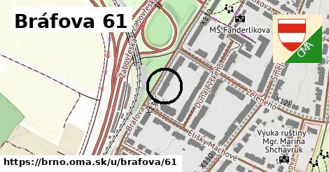 Bráfova 61, Brno