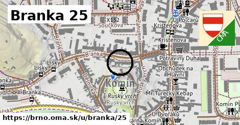 Branka 25, Brno