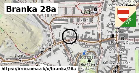 Branka 28a, Brno