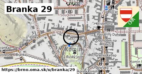 Branka 29, Brno