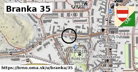 Branka 35, Brno
