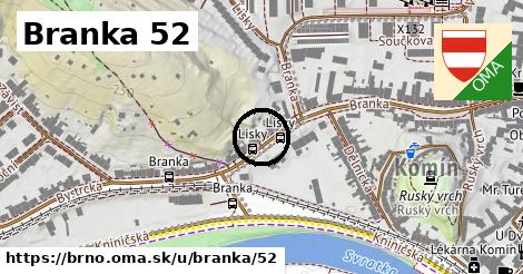 Branka 52, Brno