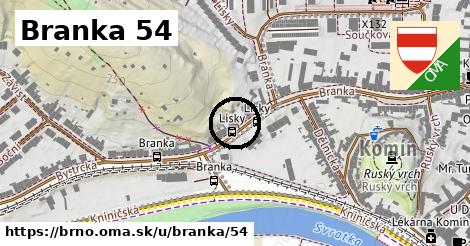 Branka 54, Brno