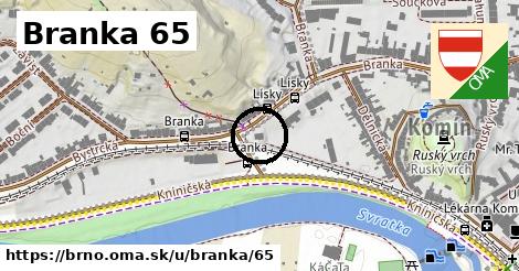 Branka 65, Brno