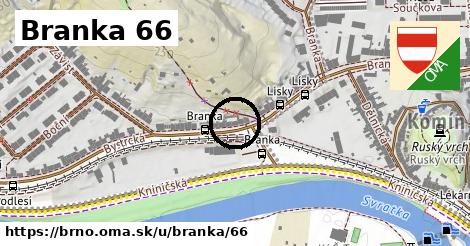 Branka 66, Brno