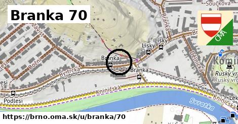 Branka 70, Brno