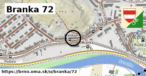 Branka 72, Brno