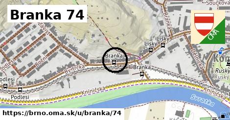 Branka 74, Brno