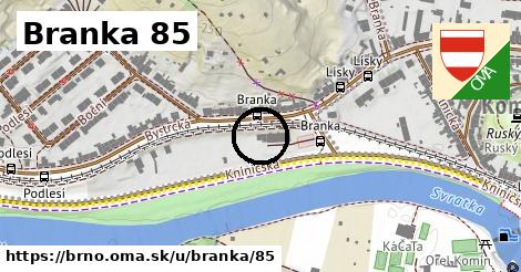 Branka 85, Brno
