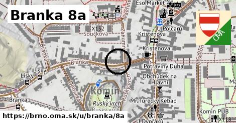 Branka 8a, Brno