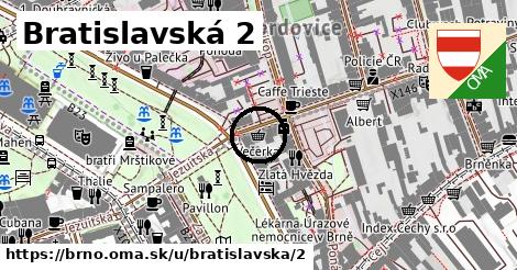 Bratislavská 2, Brno