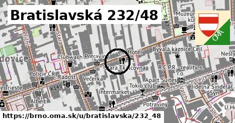 Bratislavská 232/48, Brno